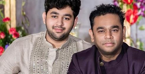 Grammy Award 2022: AR Rahman attends Grammy Awards with son AR Ameen.