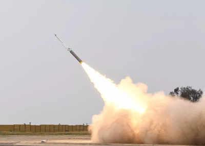 India successfully tested SFDR booster missile system