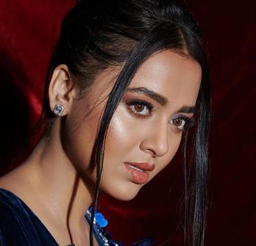 Tejasswi Prakash shared the latest photos in a blue velvet gown