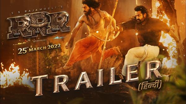Watch Now SS Rajamouli's New Movie RRR Official Trailer (Hindi)