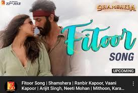  Shamshera: Watch now new song 'Fitoor'.