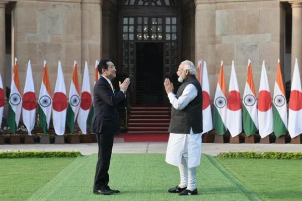 Japan will invest three lakh twenty thousand crores in India in the next five years