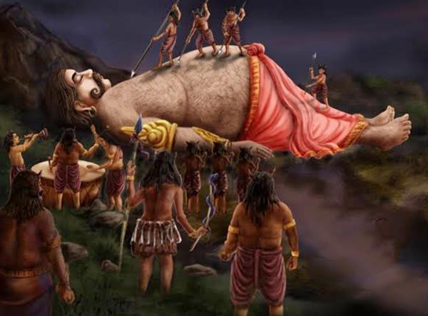 The Story Of Kumbhakarna's sleep
