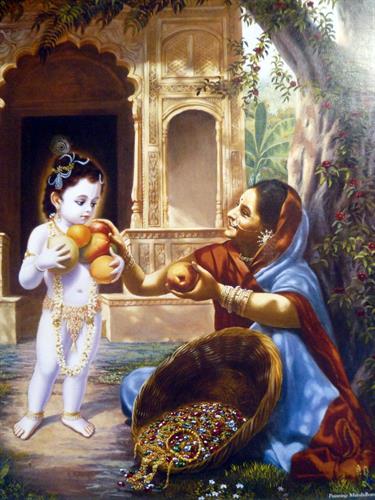 The Story Of Shri krishna and Sukhiya Maalin