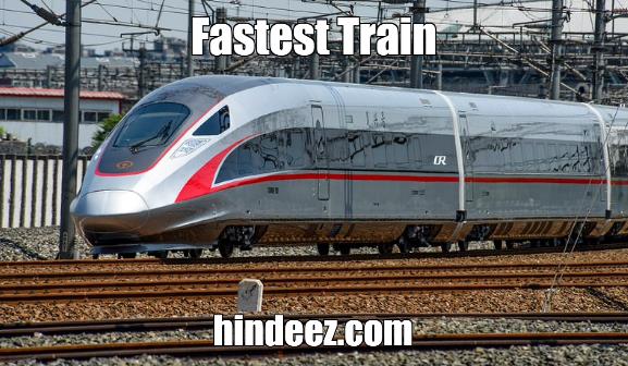 Fastest Train In The World.