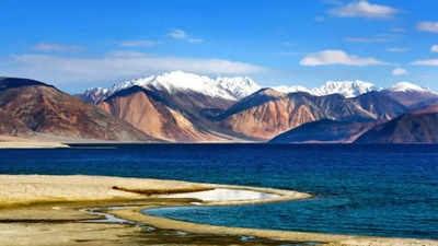 The Ministry of External Affairs reacted to the construction of another bridge by China on Pangong Lake