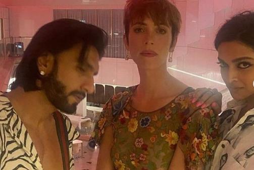 Cannes 2022: Deepika Padukone, Ranveer Singh were seen having fun with British actress Rebecca Hall.