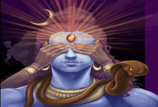 How did Lord Shiva get the third eye?