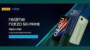 Realme Narzo 50i Prime Launched In India.