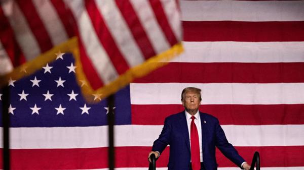 Trump's Pledge: Promising to Prevent World War III, Donald Trump Addresses Supporters at Presidential Campaign Rally