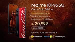 रियलमी 10 प्रो कोका-कोला एडिशन भारत में लॉन्च।