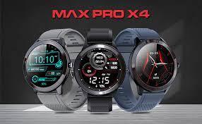 Maxima Max Pro X4+ Smartwatch Launched in India.