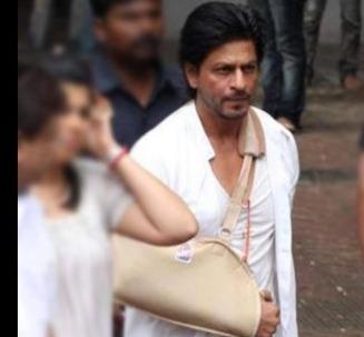 Shah Rukh Khan sustains injuries on the set in Los Angeles and is urgently taken to the hospital for surgery.