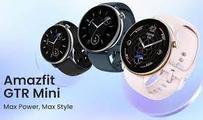 Amazfit GTR Mini Smartwatch Launched in India.