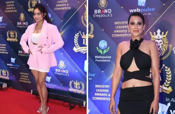 Nia Sharma, Manisha Rani, and other celebs dazzle at Industry Leaders Awards 2023.