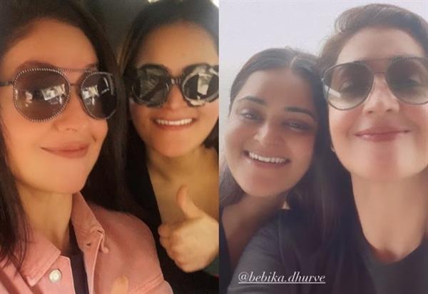 "Pooja Bhatt and Bebika Dhurve spotted together after Bigg Boss OTT 2."