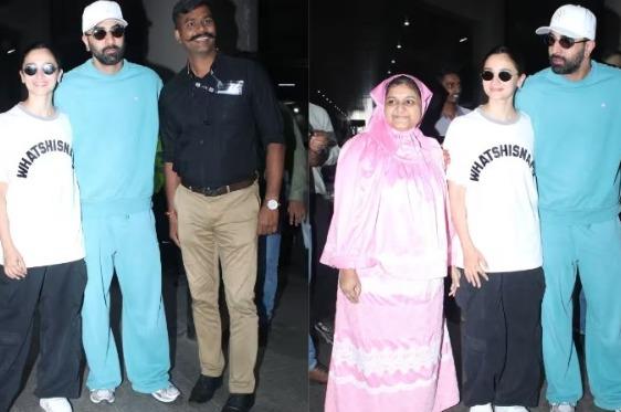 Ranbir Kapoor-Alia Bhatt Made Fans' Day, Couple Posed Together