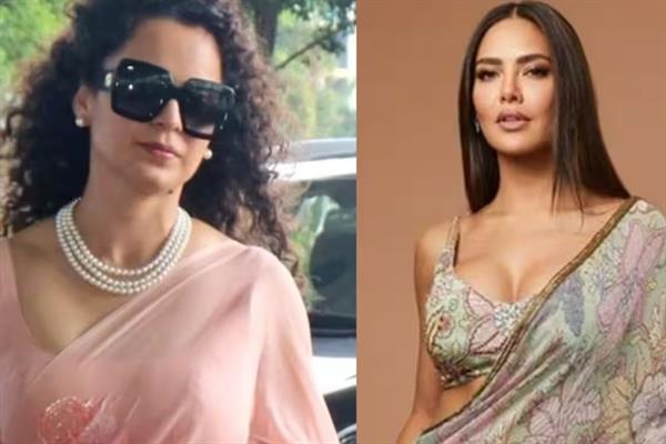 Kangana Ranaut and Esha Gupta applaud PM Narendra Modi for presenting the Women's Reservation Bill in the latest Parliament session.
