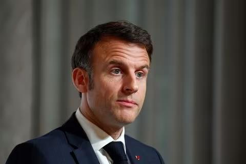 France's Macron says sending troops to Ukraine cannot be ruled out.
