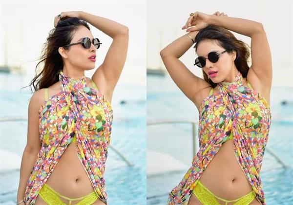 Neha Malik showed killer looks in bikini, fans got injured after seeing bold photos