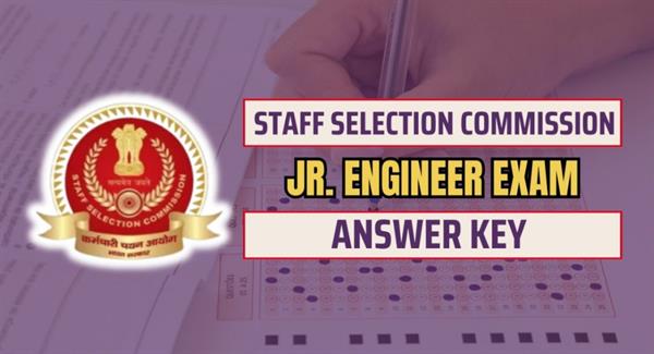 SSC JE answer key 2024, responses released on ssc.gov.in; direct link here.