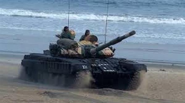 5 Army Personnel Feared Dead After River Overflows During Tank Exercise In Ladakh’s Daulat Beg Oldie Area.