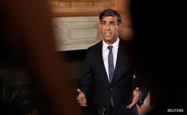 UK PM Rishi Sunak Says Top Party Donor's Remorse Accepted After Row Over Racist Remark