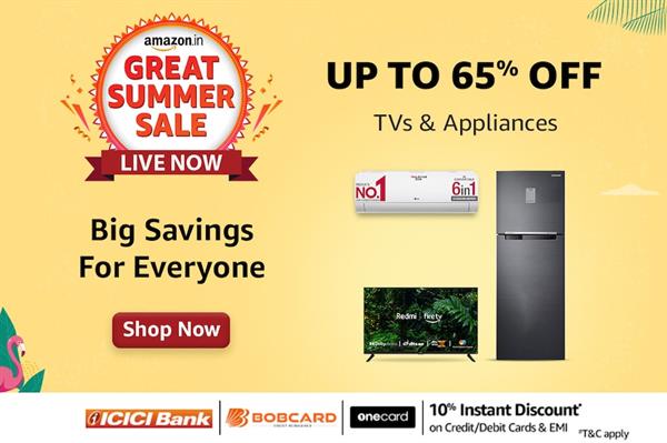 Amazon Great Summer Sale 2024: Best Deals on 50-Inch to 65-Inch Smart TVs