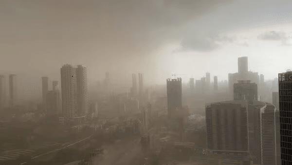 Mumbai weather: Maharashtra capital looks like a dystopian city amid sandstorm; see pics,