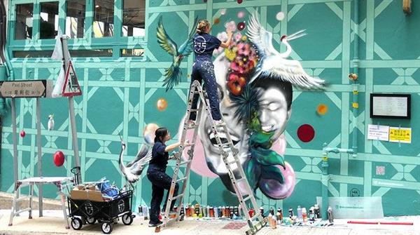 HKwalls Street Art Festival 2024.