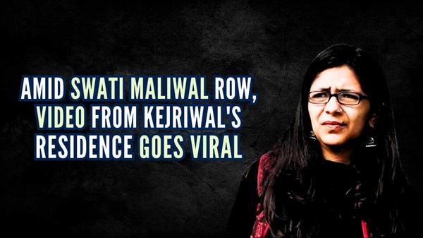 Amid Swati Maliwal Row, Video From Arvind Kejriwal's Residence Goes Viral
