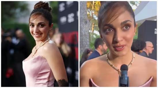 Kiara Advani's changed accent in new interview from Cannes shocks fans: ‘Does she think she is Kim Kardashian?'