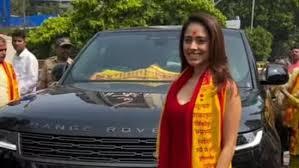 Bollywood actress Nushrratt Bharuccha treats herself to a ₹2 crore Range Rover this Diwali.