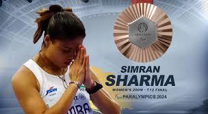 Paris Paralympics: Simran wins bronze in women's 200m T12 final.